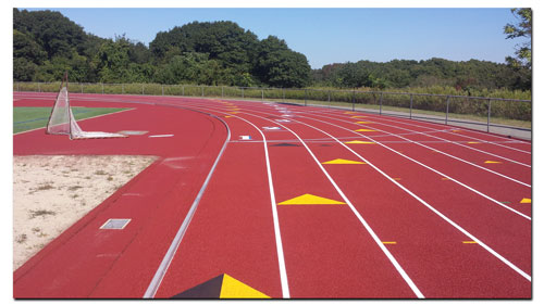 Connecticut Track Striping