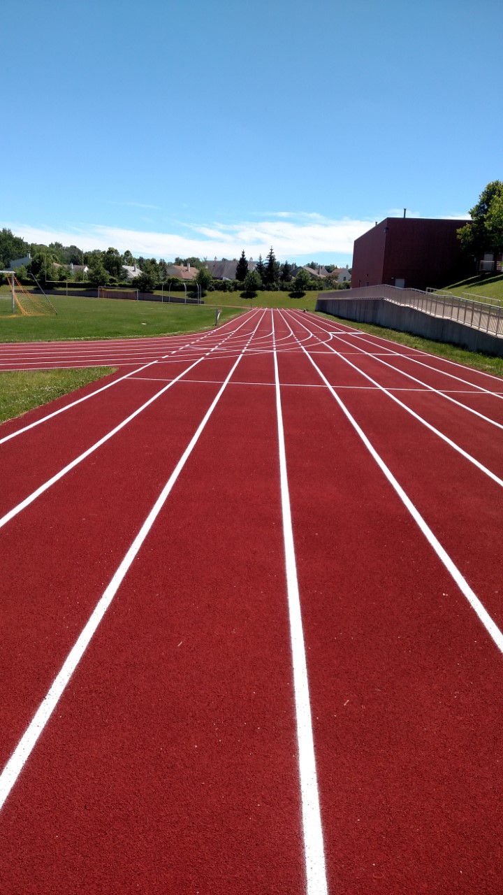 Connecticut Striping Running Track
